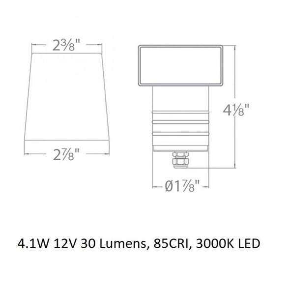 12V Indicator Light with Ground Hood