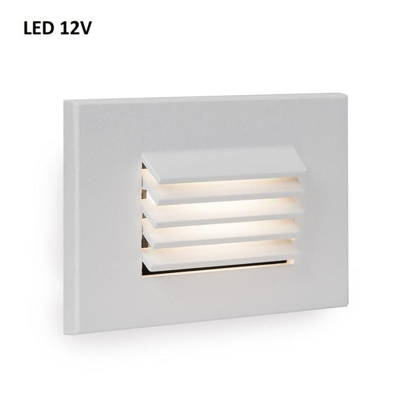 Low Voltage 4051 Horizontal Louvered Step and Wall Light