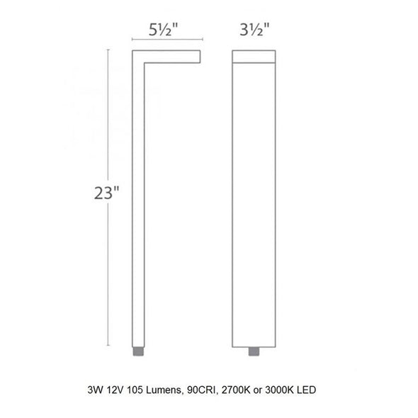 12V Ledge Path Light