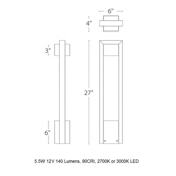 12V Park Bollard