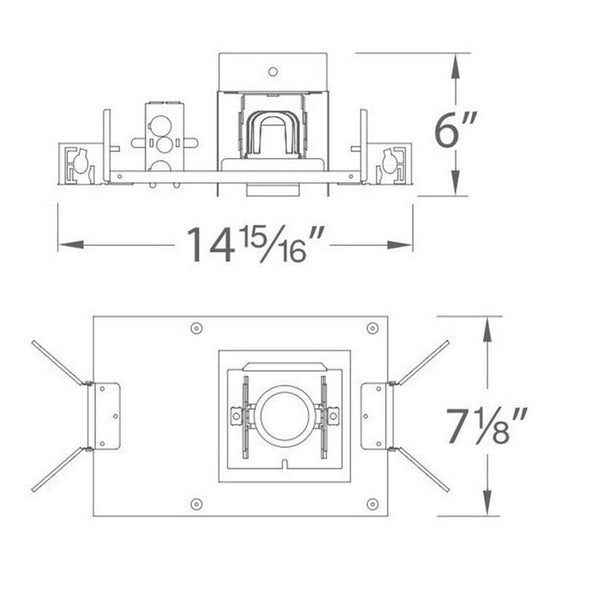 Precision Multiple Spots One Light Housing