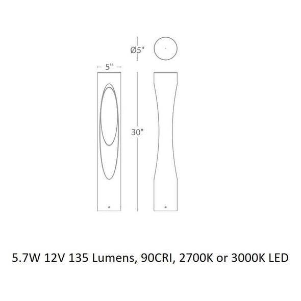 12V Scoop Bollard