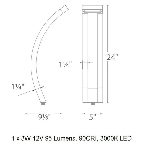 12V Slide Path Light