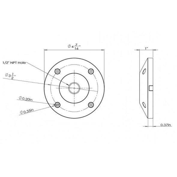 Surface Mount Canopy