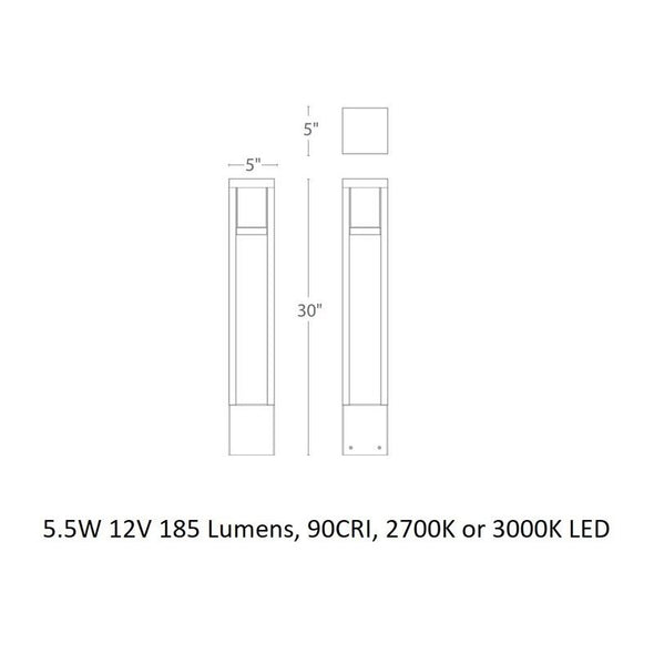 12V Tower Bollard