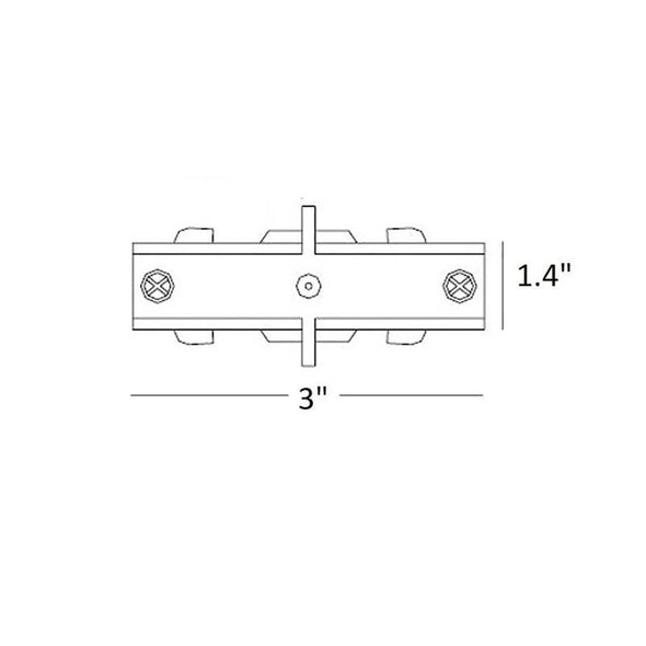 Track I Dead End Connector