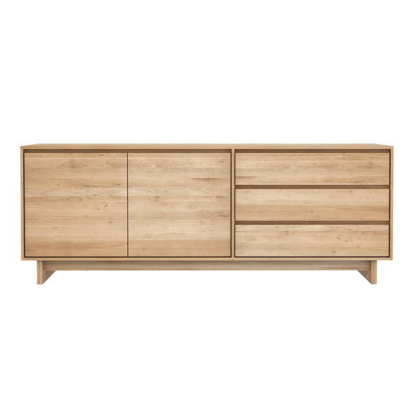 Wave 2-Door with 3-Drawer Sideboard