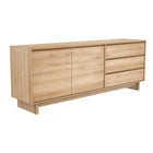 Wave 2-Door with 3-Drawer Sideboard