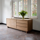 Wave 2-Door with 3-Drawer Sideboard