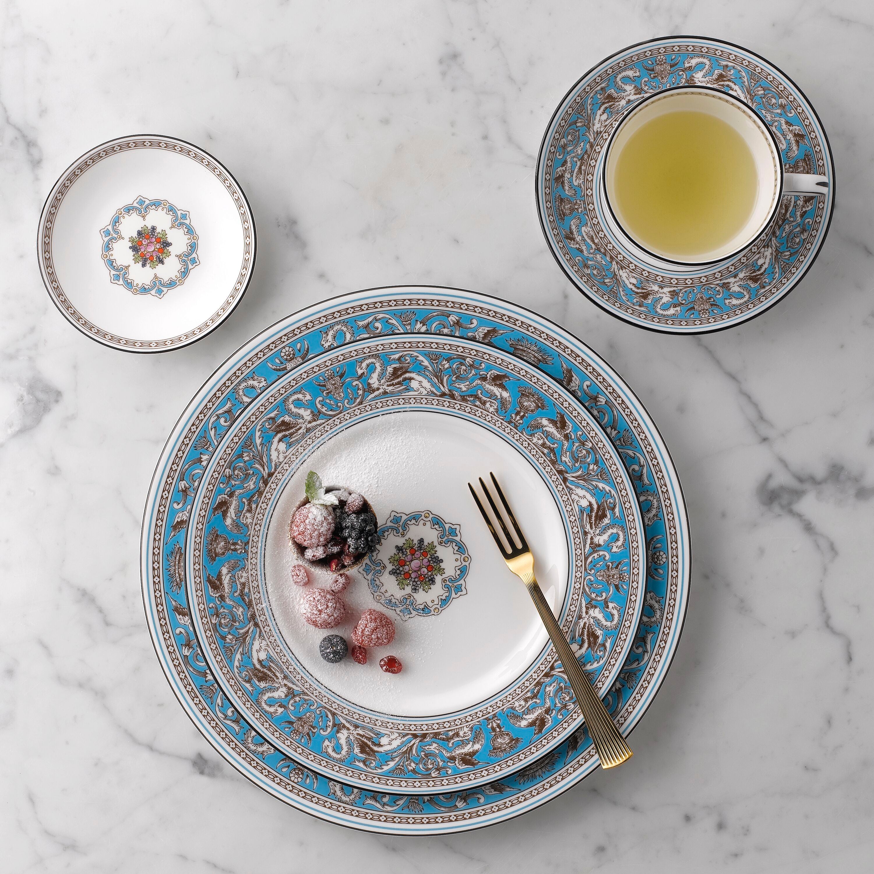 Florentine Turquoise Teaset