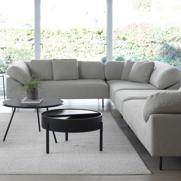 Collar Open End Sofa