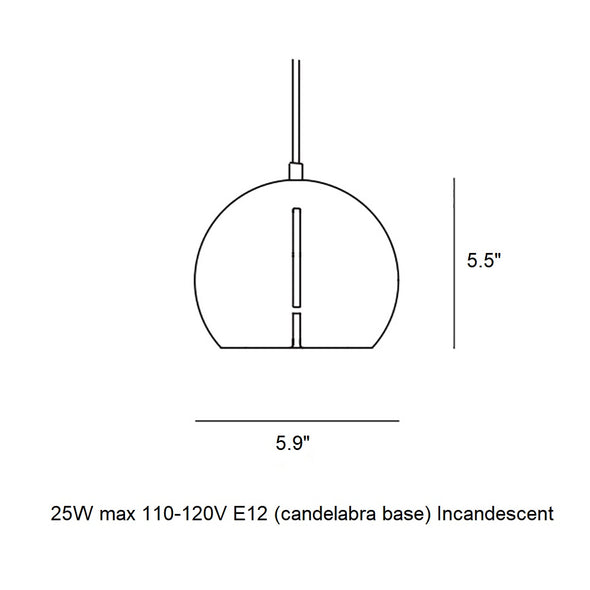 Gap Pendant Light