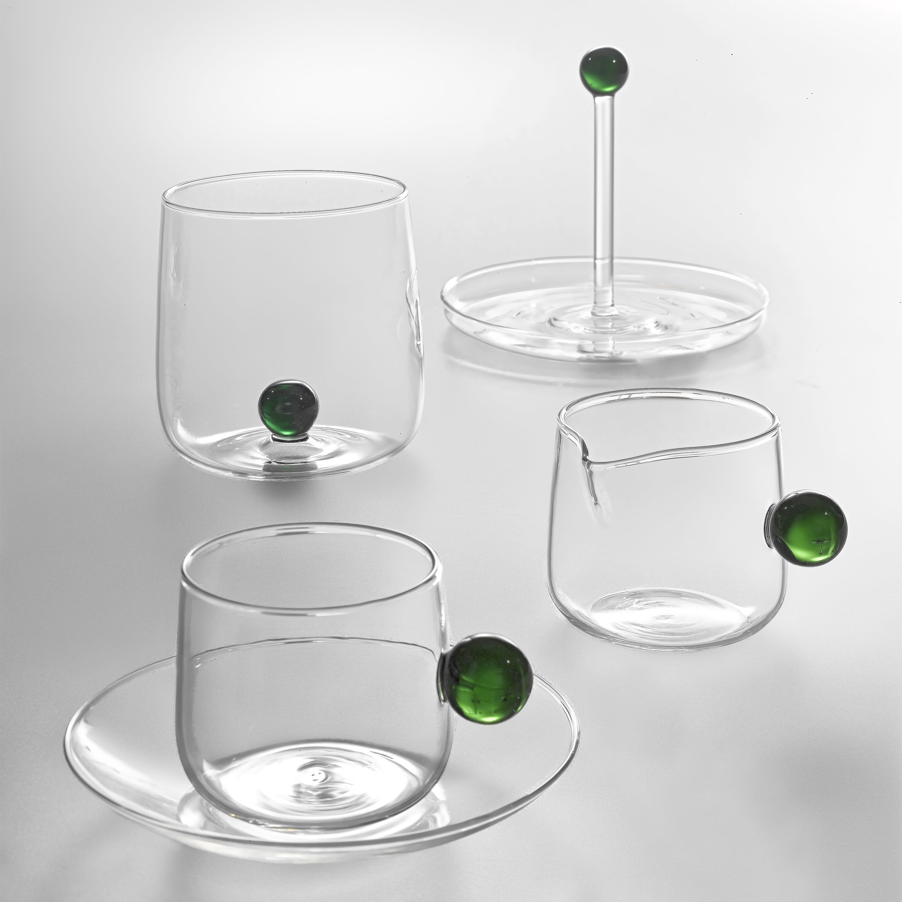 Zafferano Bilia Espresso Cup and Saucer (Set of 4) 2Modern