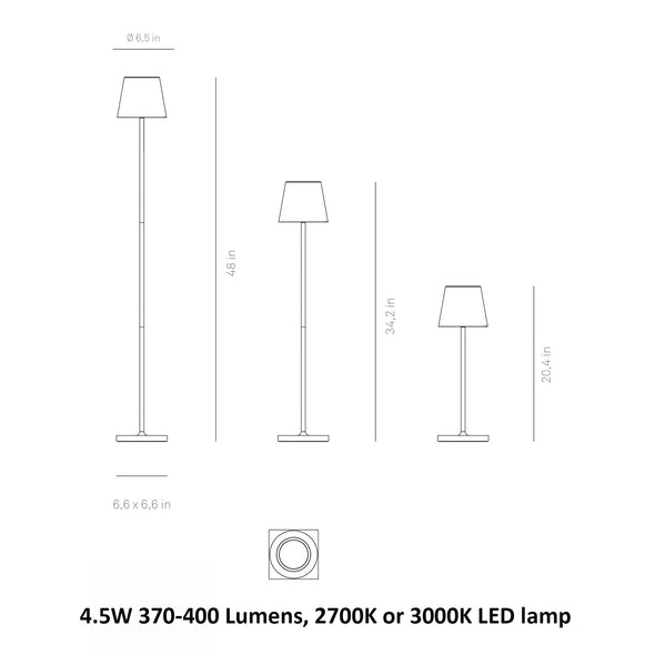 Poldina L Adjustable Floor Lamp