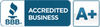 Better Business Bureau A+ Accredited Business