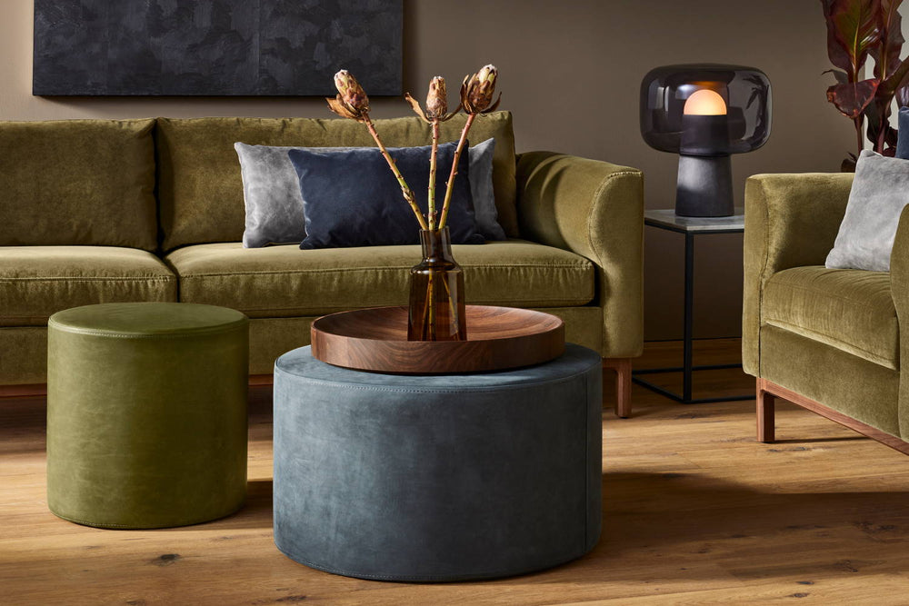 How to Use an Ottoman as a Coffee Table