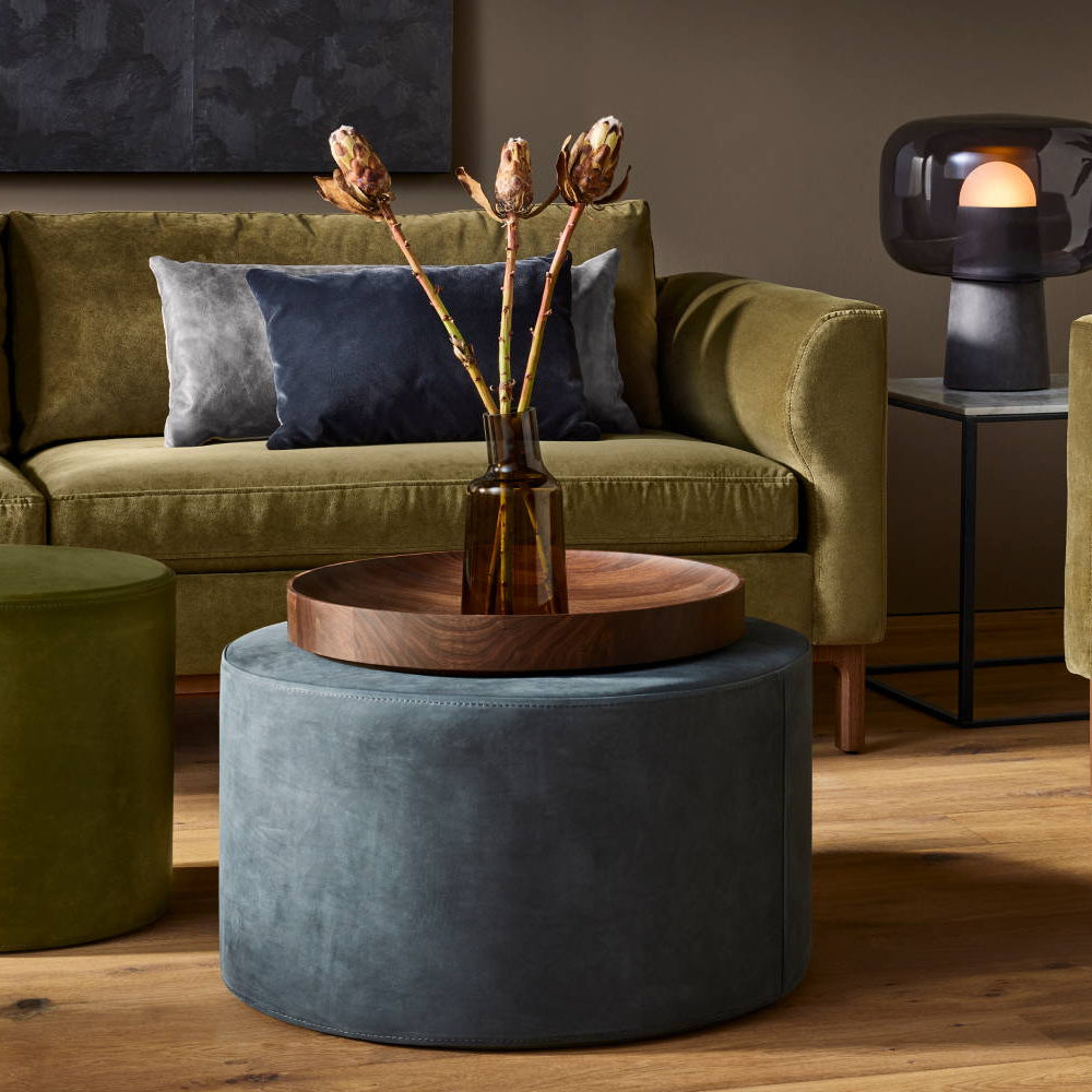 How to Use an Ottoman as a Coffee Table