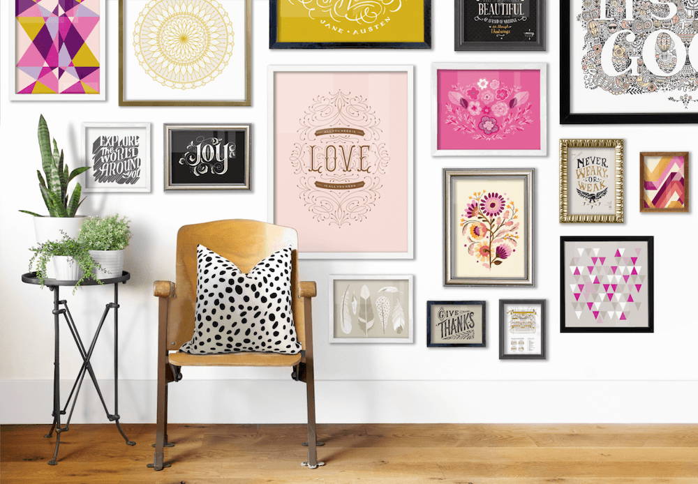 How to Create a Modern Gallery Wall