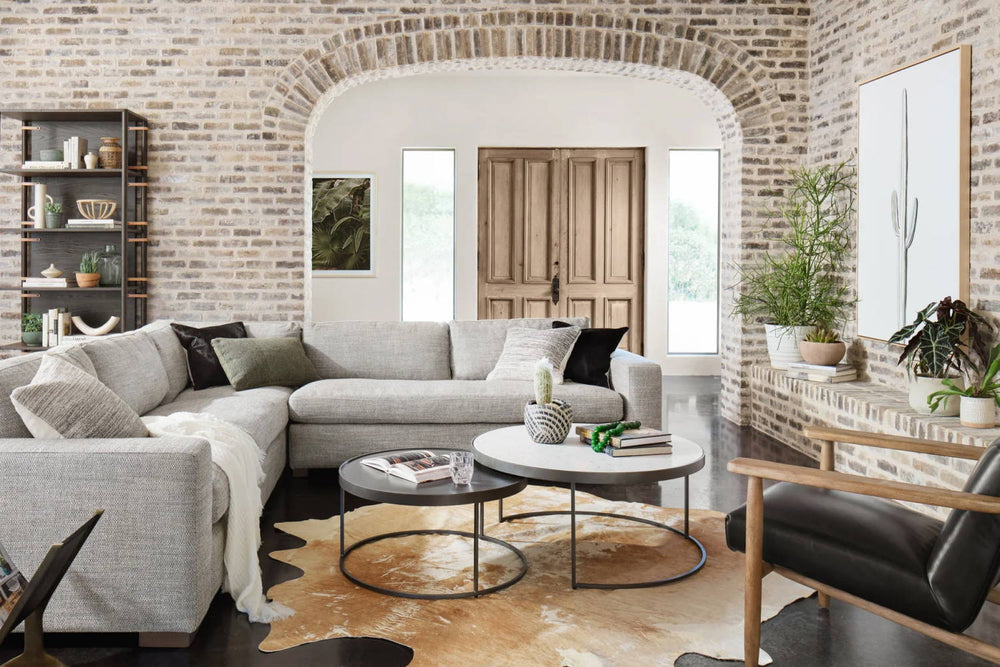 What Shape Coffee Table Works Best with a Sectional?