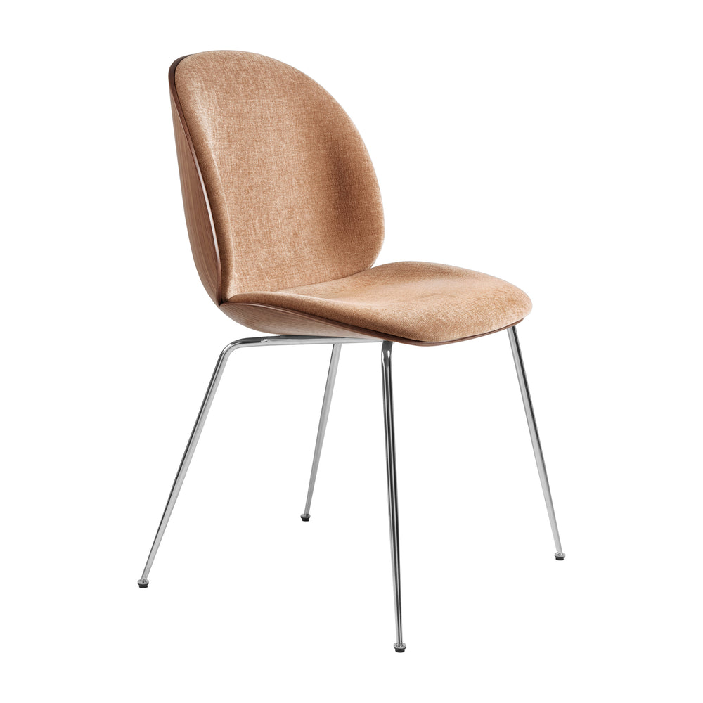 Beetle 3D Veneer Front Upholstered Dining Chair
