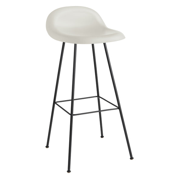 GUBI 3D Non Upholstered Bar and Counter Stool - Center Base
