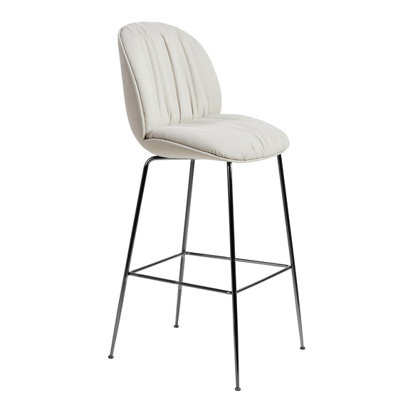 Beetle Soft Upholstered Bar and Counter Stool