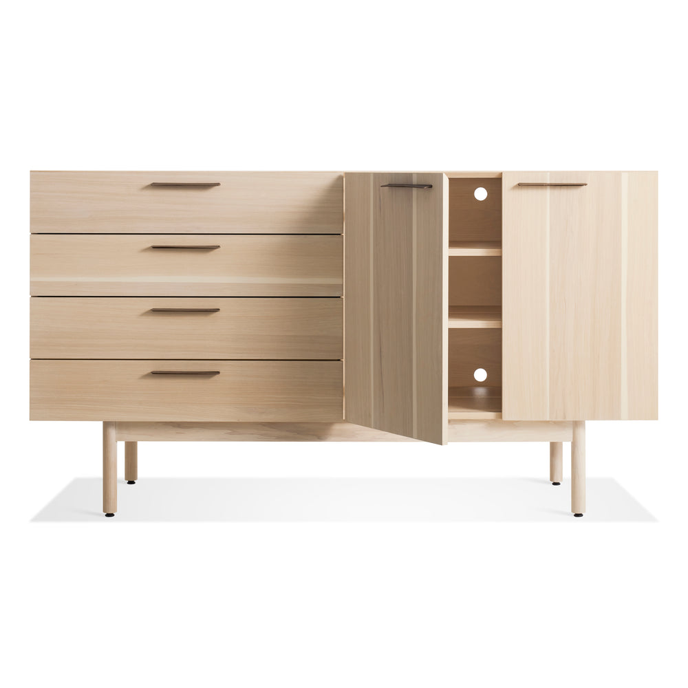Shale 4 Drawer/2 Door Credenza