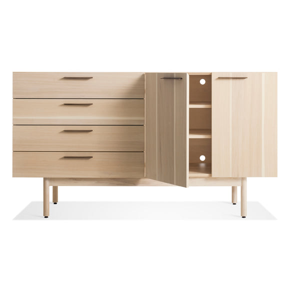 Shale 4 Drawer/2 Door Credenza