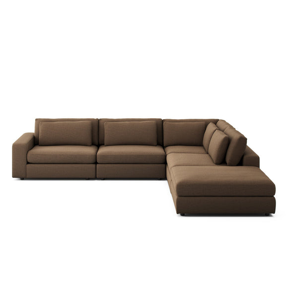 Bloor 4-Piece Sectional with Ottoman