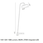 Soho 38 P IP44 - Outdoor LED Floor Lamp