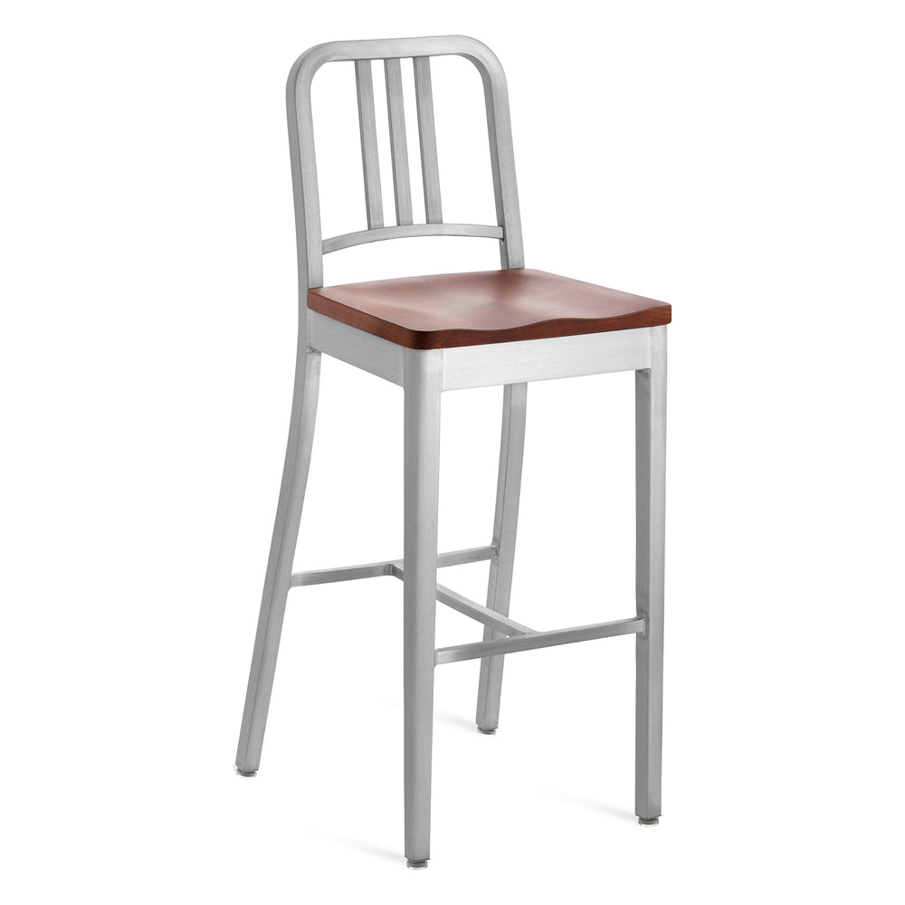 Navy Bar and Counter Stool