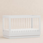 Harlow Acrylic 3-in-1 Convertible Crib with Toddler Bed Conversion Kit