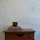Blooms Grasscloth Peel and Stick Wallpaper