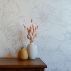 Blooms Grasscloth Peel and Stick Wallpaper