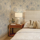 Blooms Grasscloth Peel and Stick Wallpaper