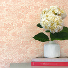 Botanical Grove Grasscloth Peel and Stick Wallpaper