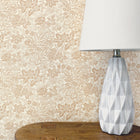 Botanical Grove Grasscloth Peel and Stick Wallpaper