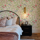 Chinoiserie Grasscloth Peel and Stick Wallpaper