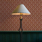 Ogee Garden Grasscloth Peel and Stick Wallpaper