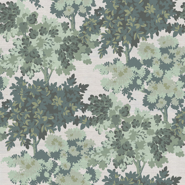 111 Mercer Provence Toile Grasscloth Peel and Stick Wallpaper Sample ...