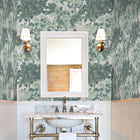 Provence Toile Grasscloth Peel and Stick Wallpaper