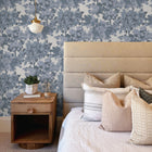 Provence Toile Grasscloth Peel and Stick Wallpaper