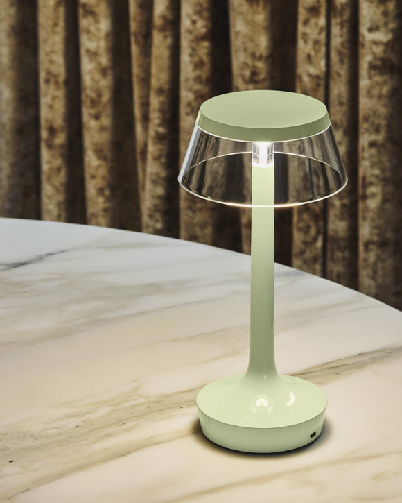Bon Jour Unplugged Table Lamp