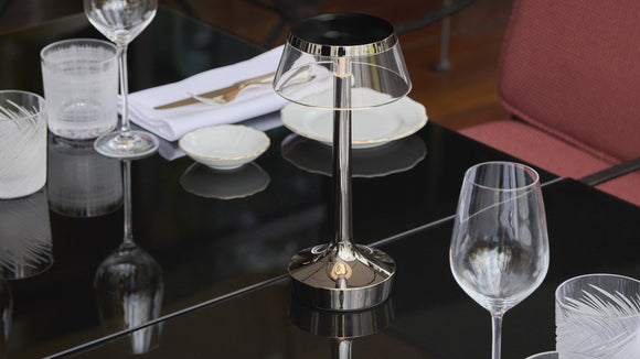 Bon Jour Unplugged Table Lamp