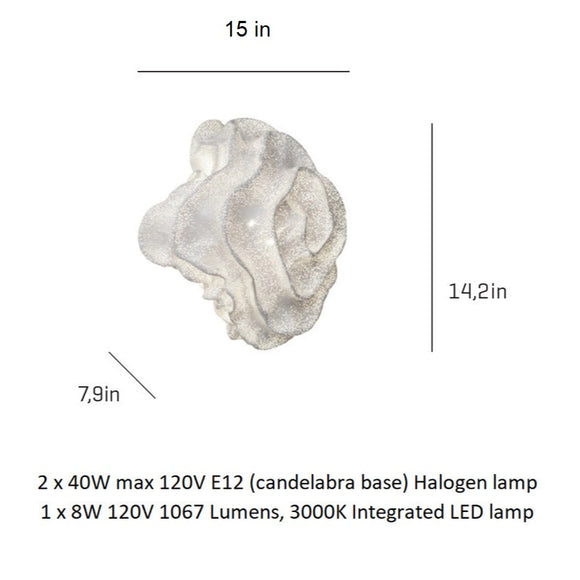 Nevo Wall or Ceiling Light