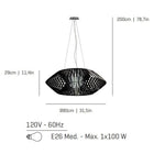 V Pendant Light