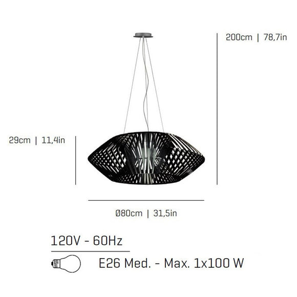 V Pendant Light