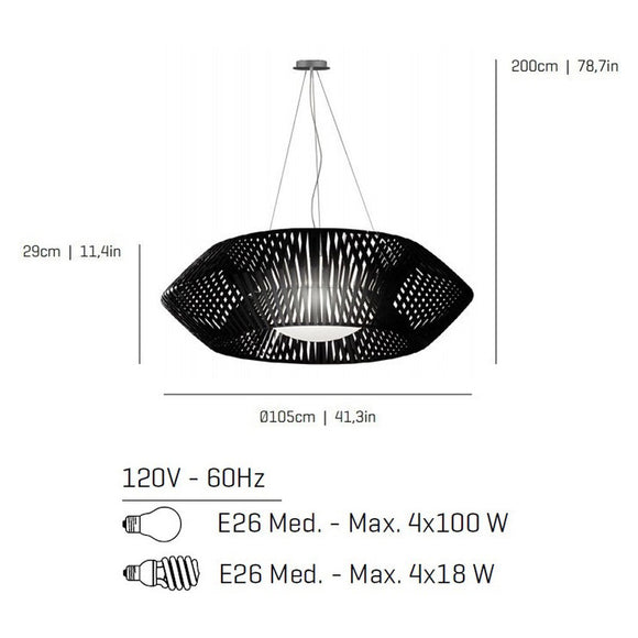 V Pendant Light