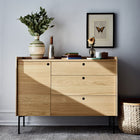 Peek 1 Door 3 Drawer Credenza