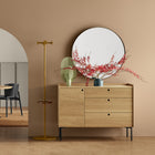 Peek 1 Door 3 Drawer Credenza